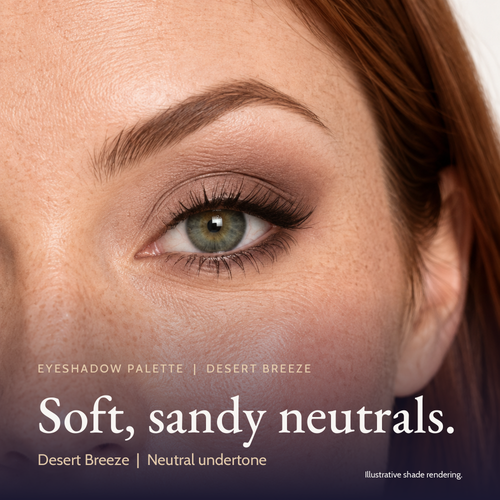 Eyeshadow Palette - Desert Breeze (Mirrored Compact)