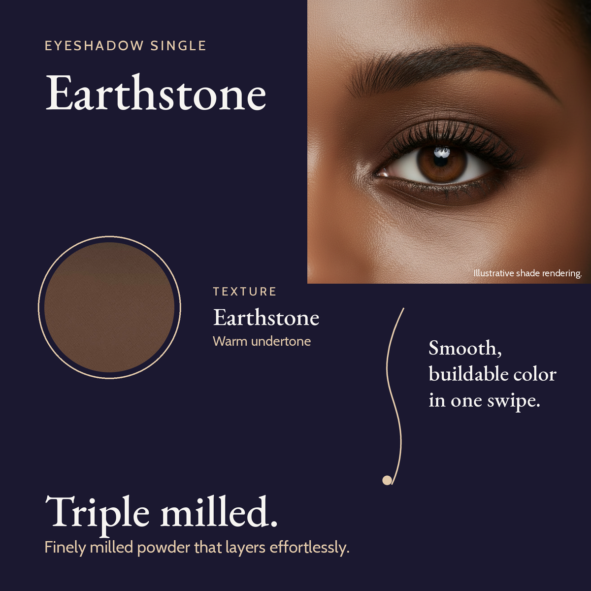 Eyeshadow Single | Earthstone