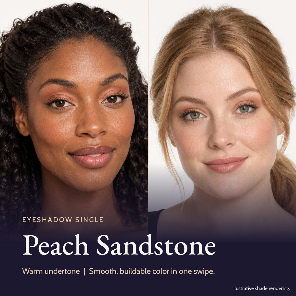 Eyeshadow Single | Peach Sandstone