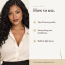 How to use Fan Blush Brush