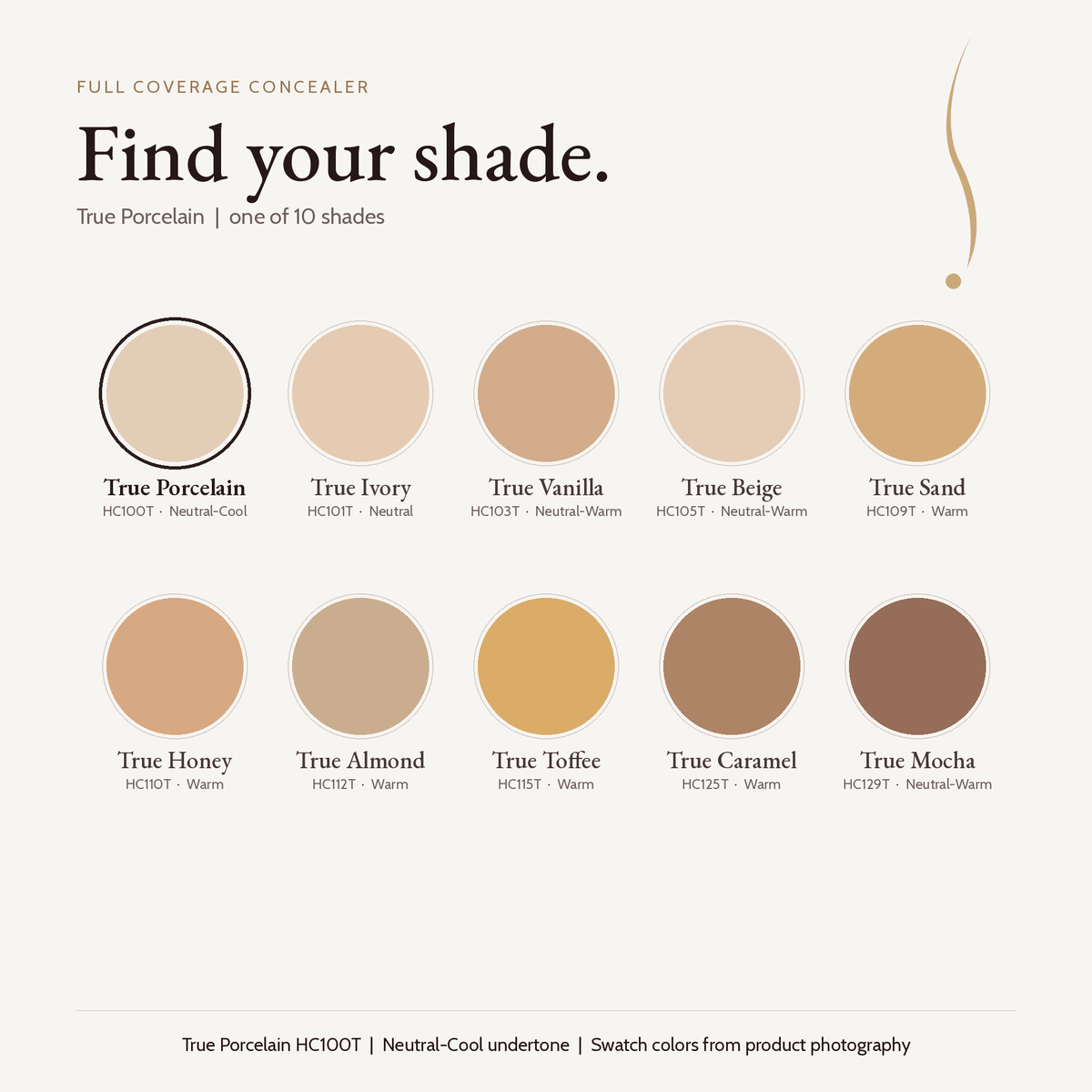 Full Coverage Concealer | True Porcelain
