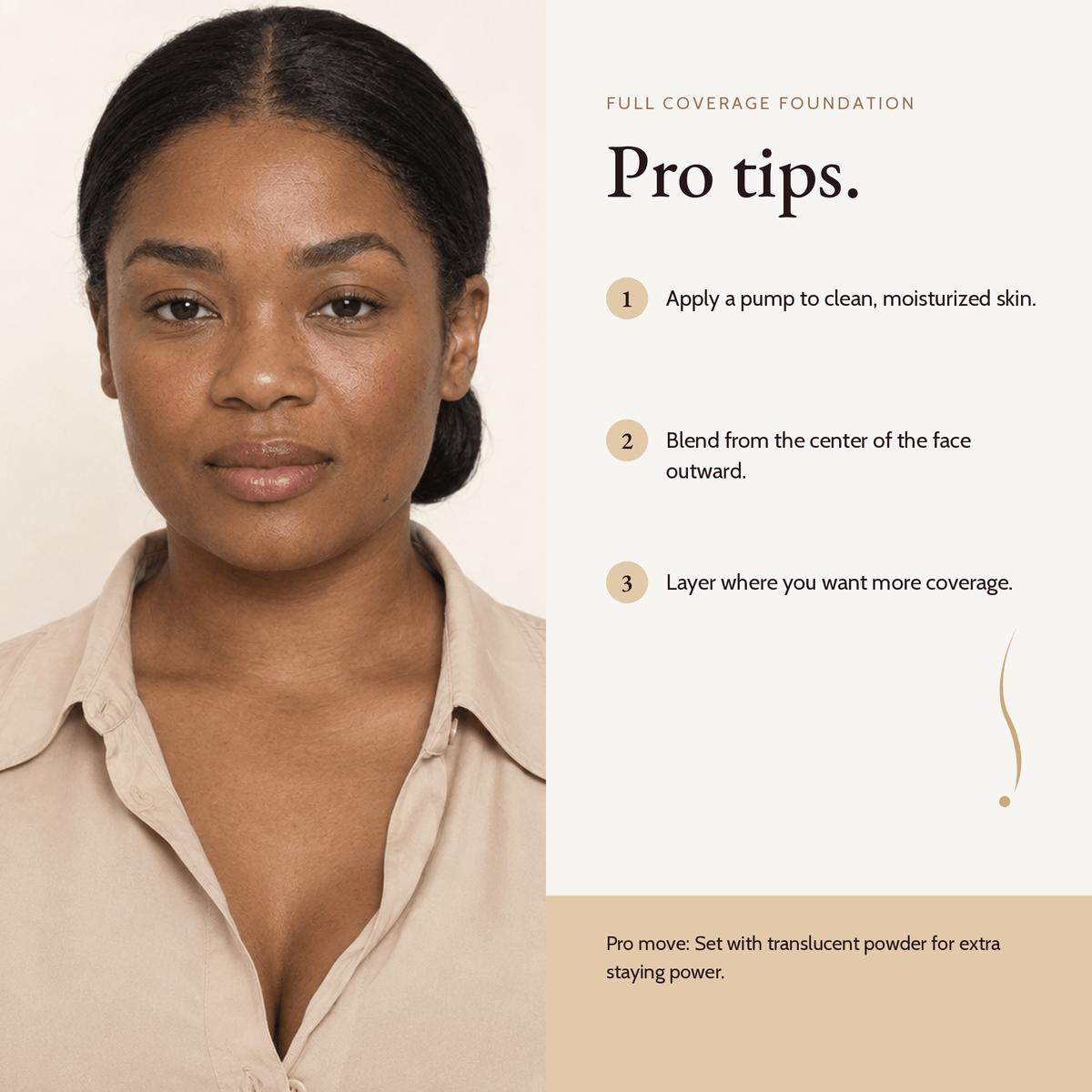 How to apply Full Coverage Foundation, pro tips