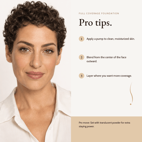 How to apply Full Coverage Foundation, pro tips