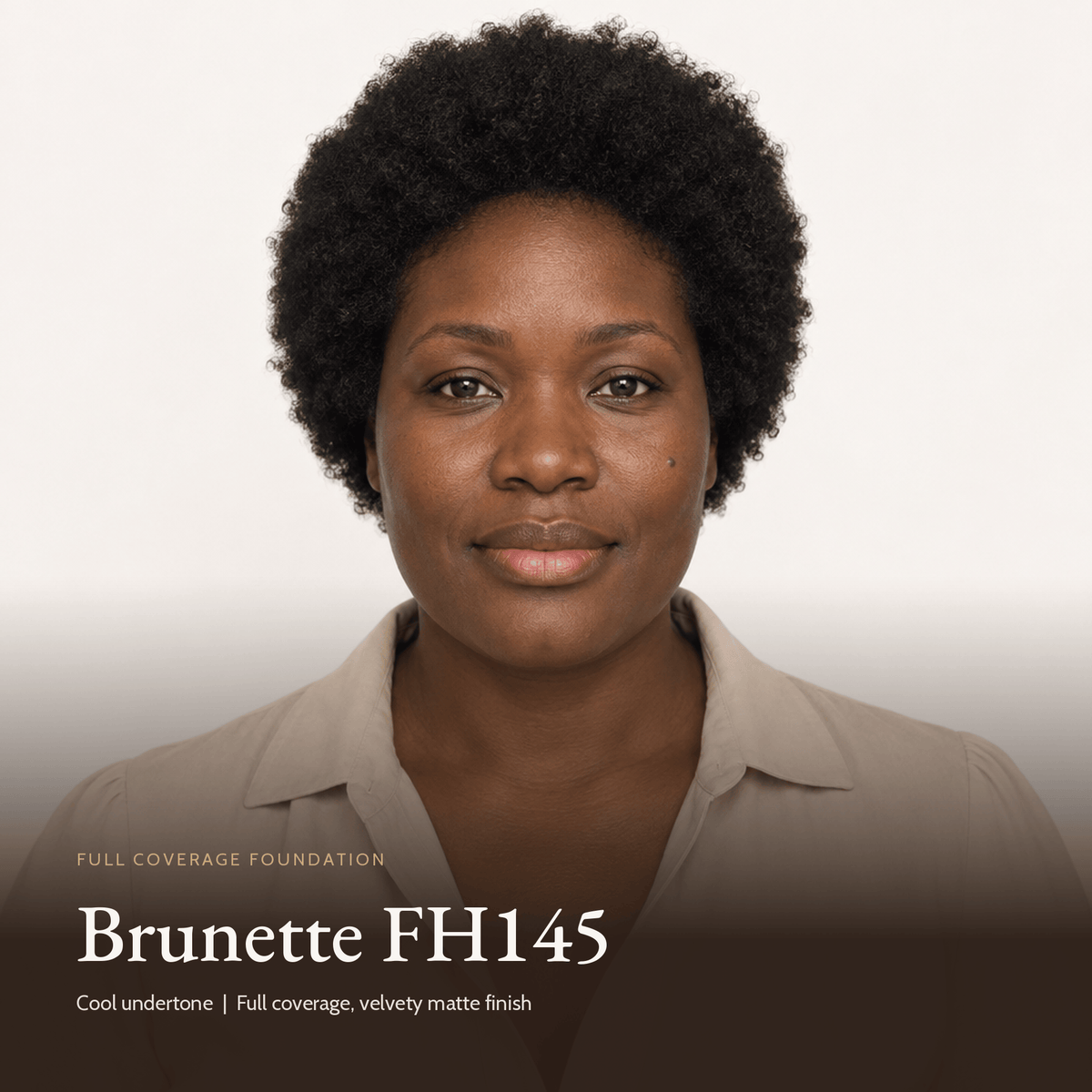 Full Coverage Foundation - Brunette FH145