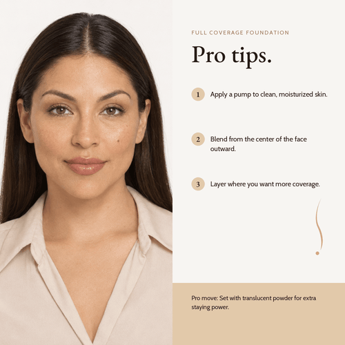How to apply Full Coverage Foundation, pro tips