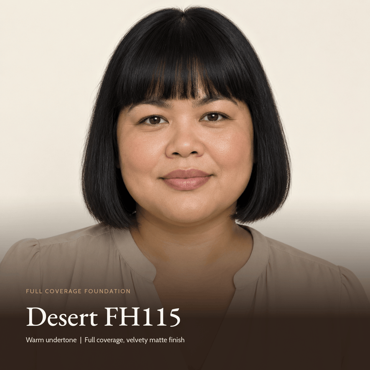 Full Coverage Foundation - Desert FH115