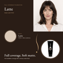 Latte FH100 shade swatch and tube, warm undertone