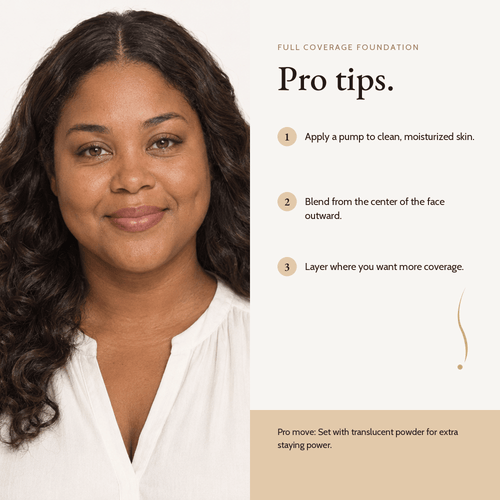 How to apply Full Coverage Foundation, pro tips