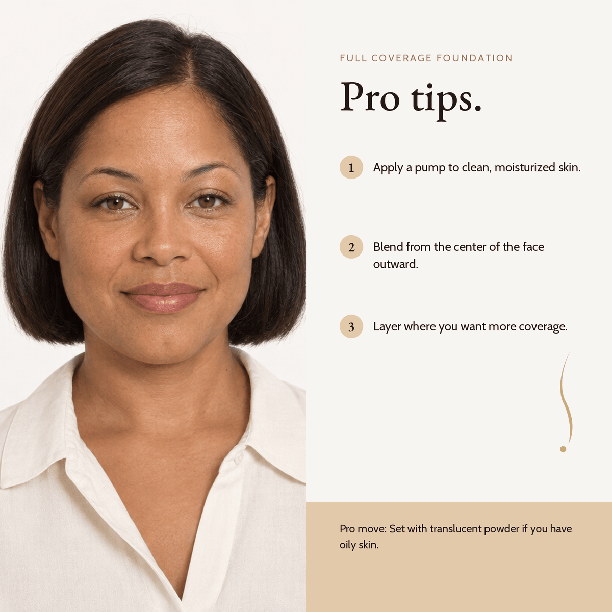 How to apply Full Coverage Foundation, pro tips