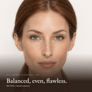 Close-up of a model wearing Full Coverage Foundation in Silk