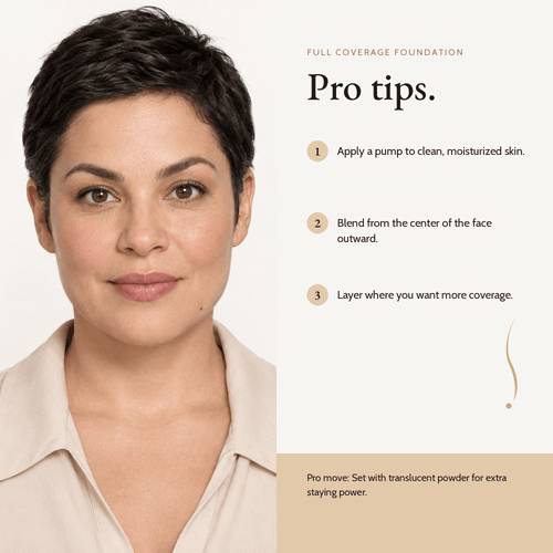 How to apply Full Coverage Foundation, pro tips