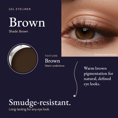 Gel Eyeliner - Brown