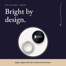 Gel Eyeliner - White by True Colour Beauty