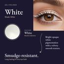 Gel Eyeliner - White shade card