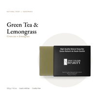 Green Tea & Lemongrass Natural Soap