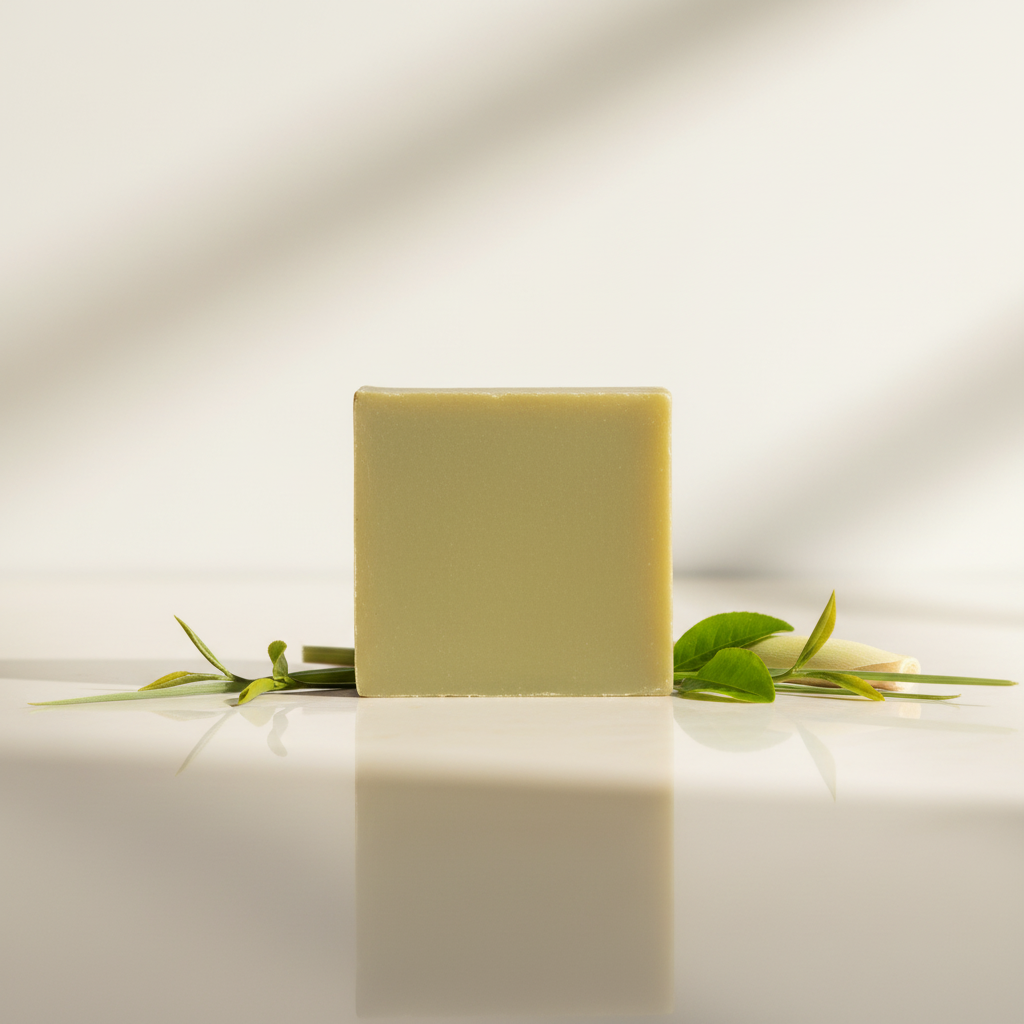 Green Tea Lemongrass Soap - Thin Blades