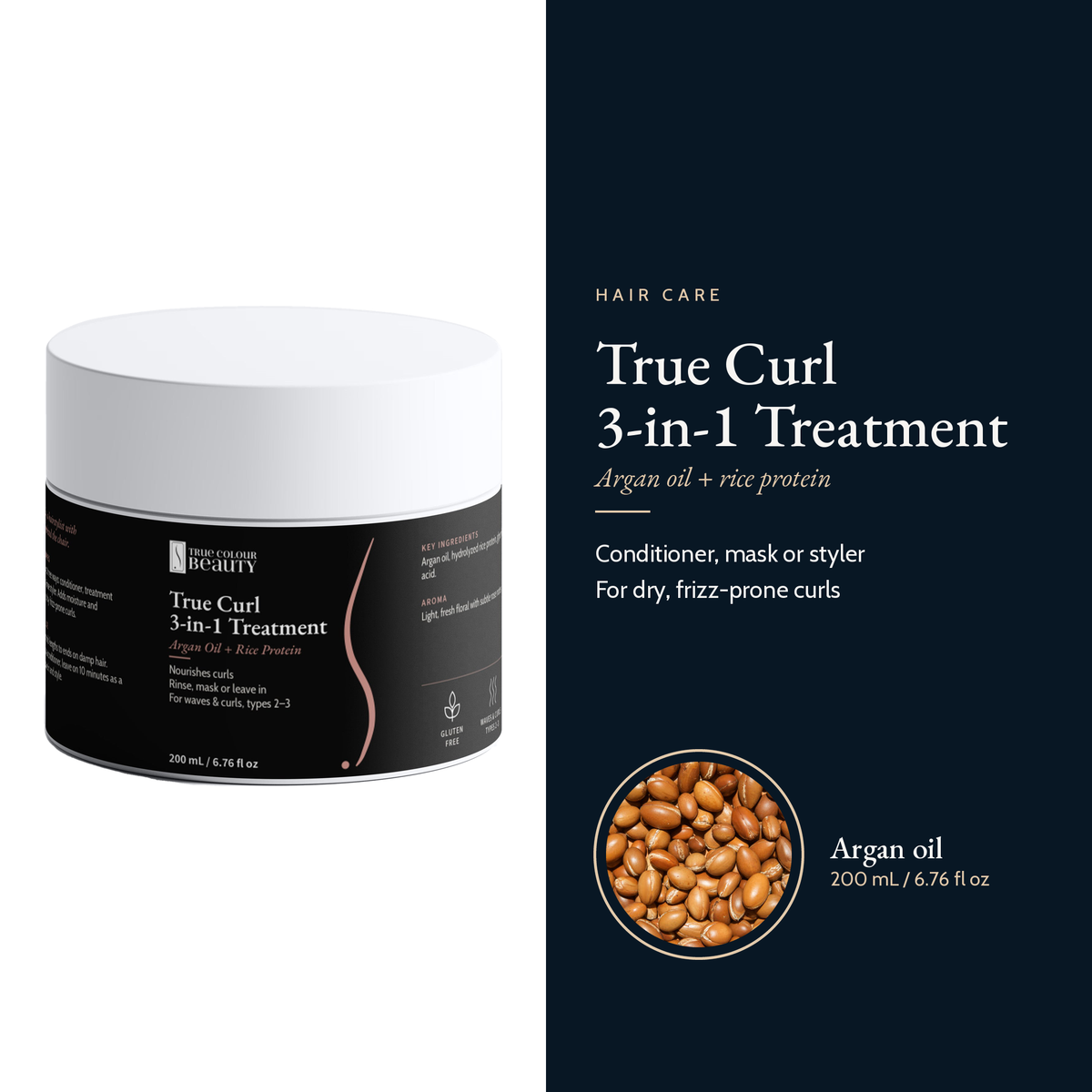 True Curl 3-in-1 Treatment
