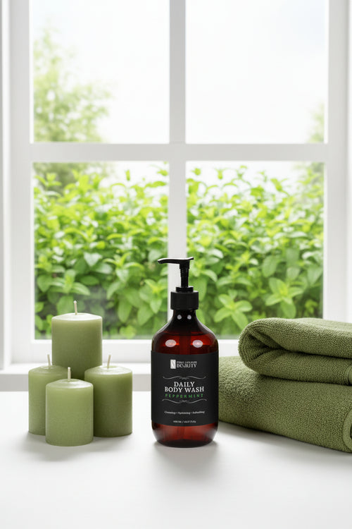 Daily Body Wash Peppermint – Gentle Hydrating Body Wash