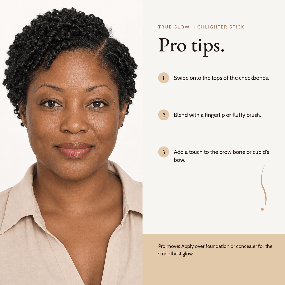 How to apply Highlighter Stick, pro tips