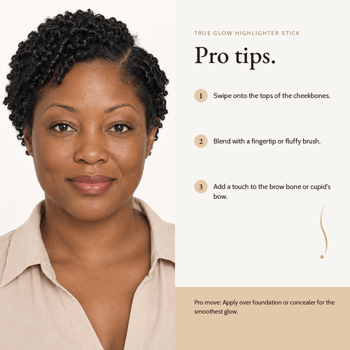 How to apply Highlighter Stick, pro tips