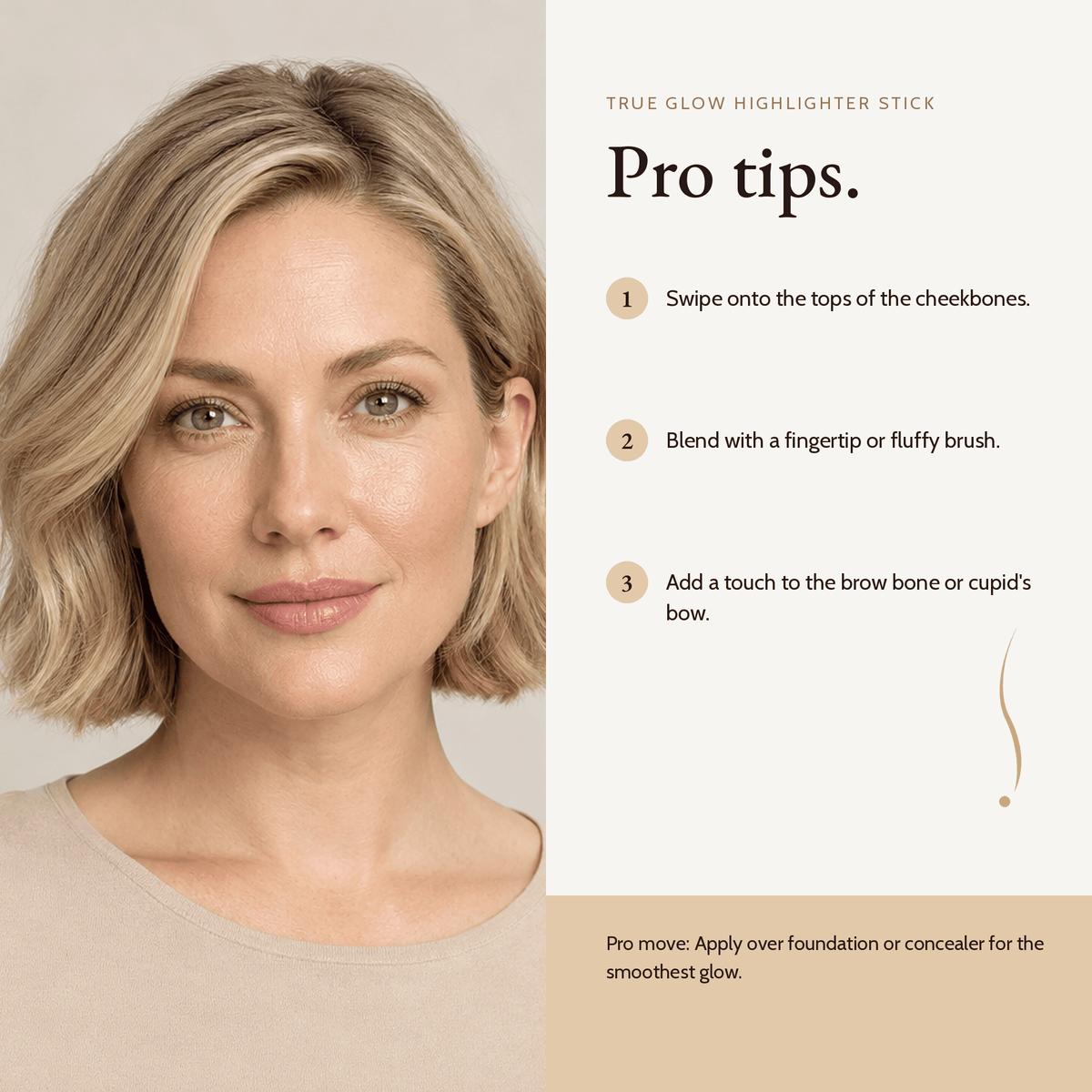 How to apply Highlighter Stick, pro tips