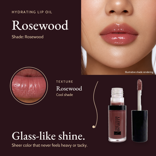 Hydrating Lip Oil | Rosewood