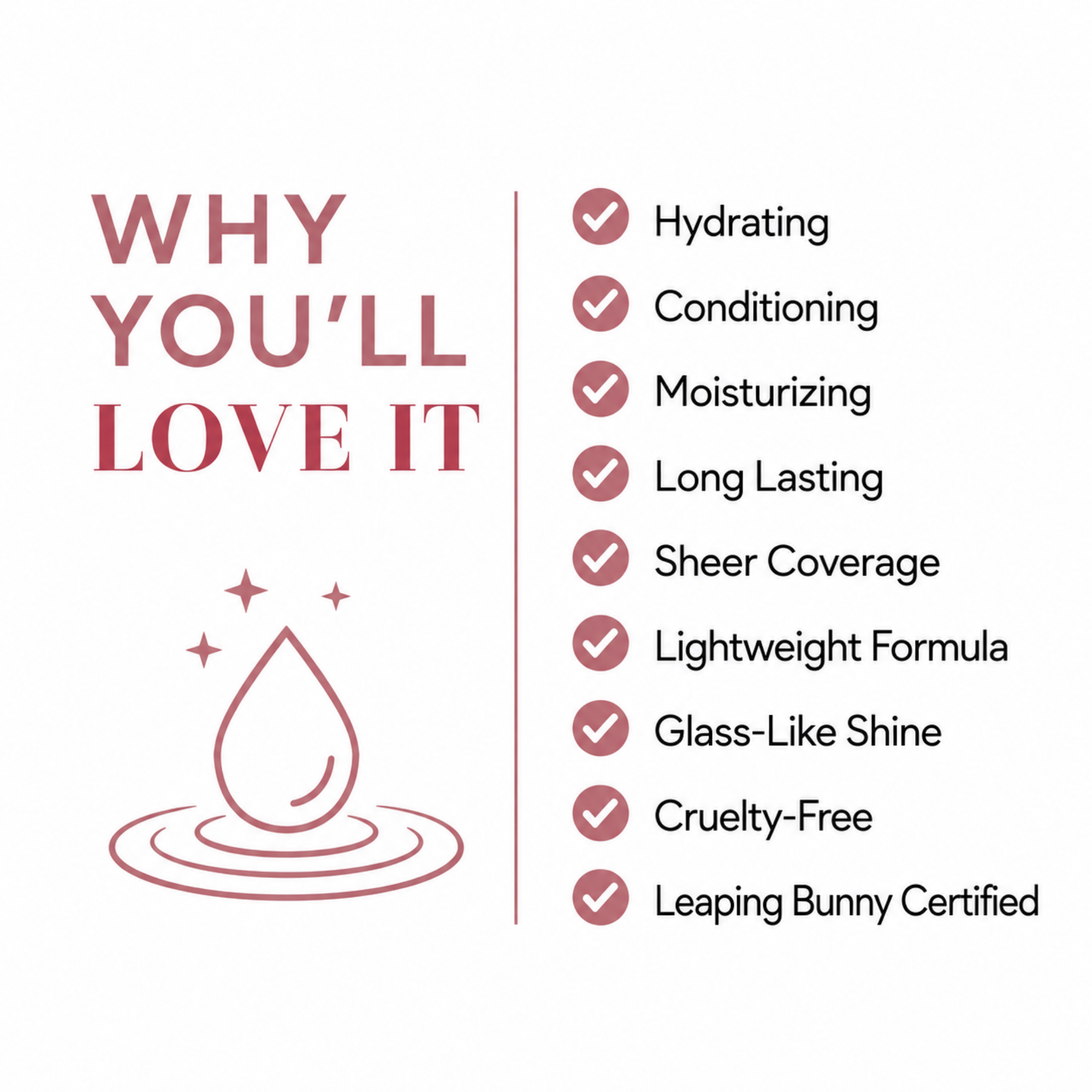 Hydrating Lip Oil | Rosewood