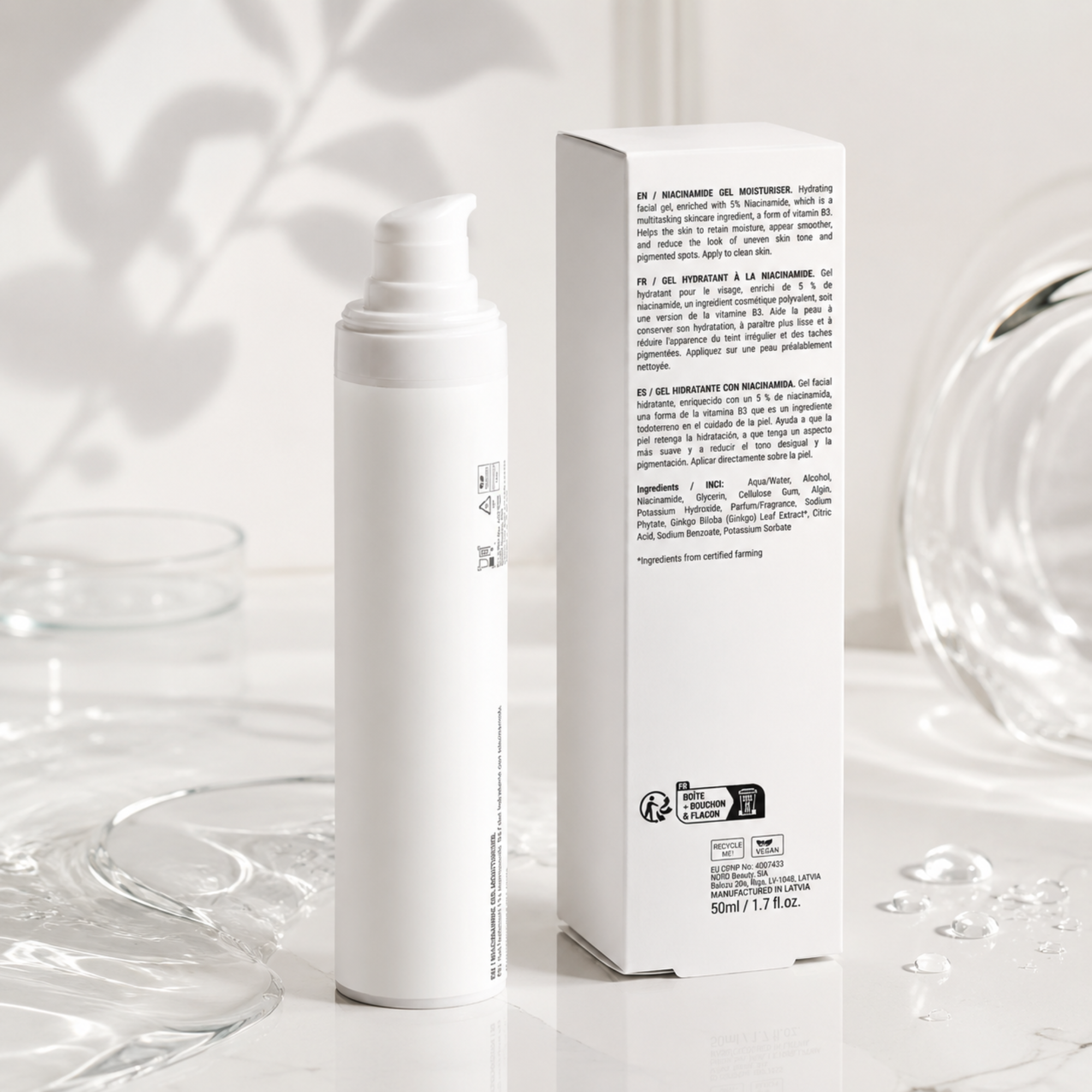 Niacinamide Gel Moisturizer