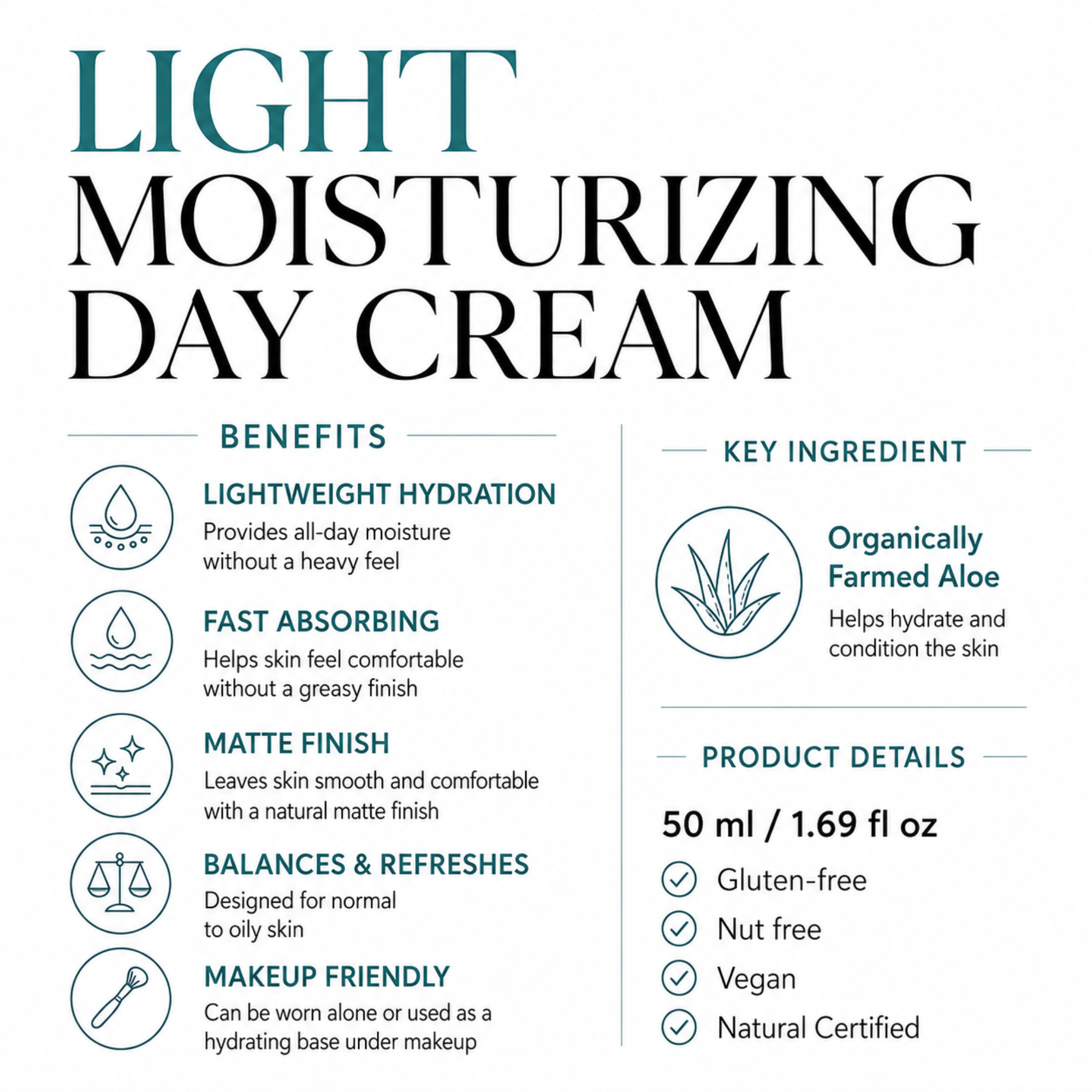 Light Moisturizing Day Cream | True Colour Beauty