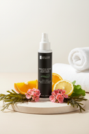 Ingredient shot with seaweed, citrus, and geranium
