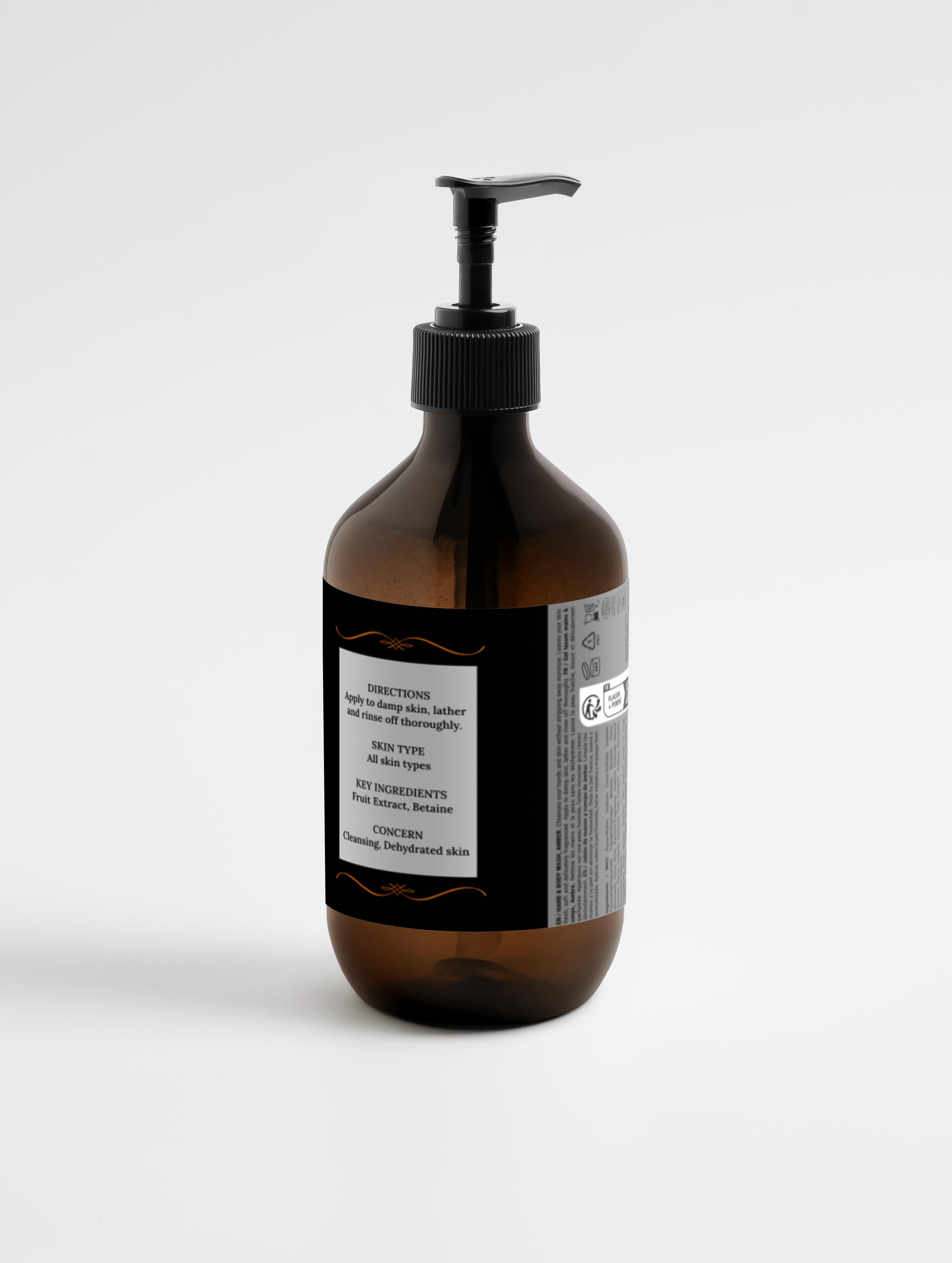 Daily Body Wash Amber Vanilla – Gentle Hydrating Body Wash
