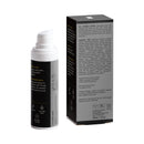 Vitamin C Serum, bottle and box, back view with ingredients and directions