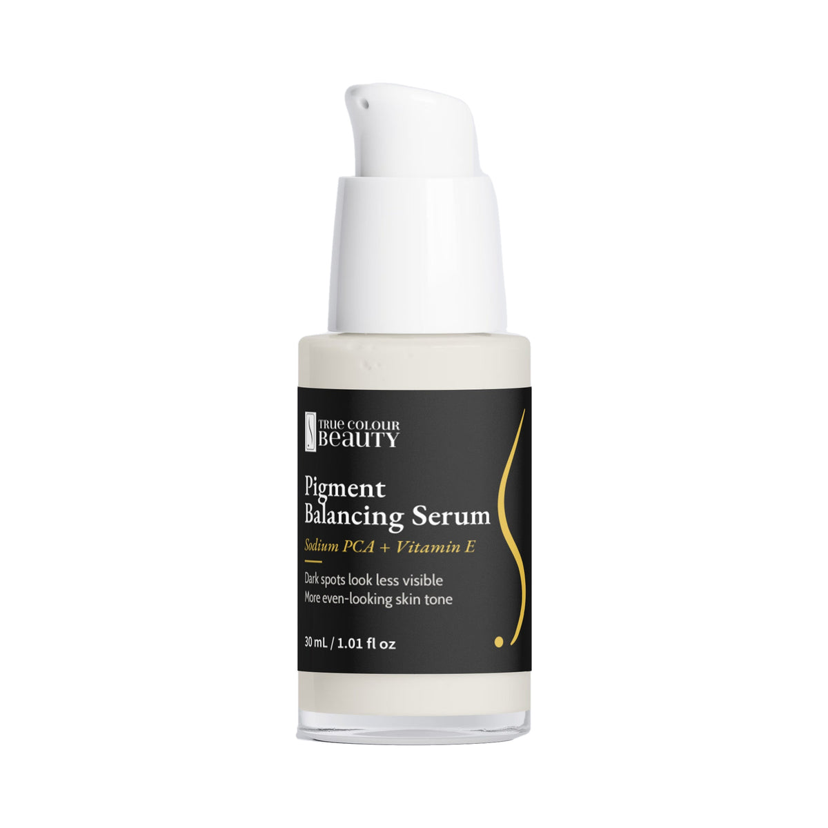 Pigment Balancing Serum bottle, front label