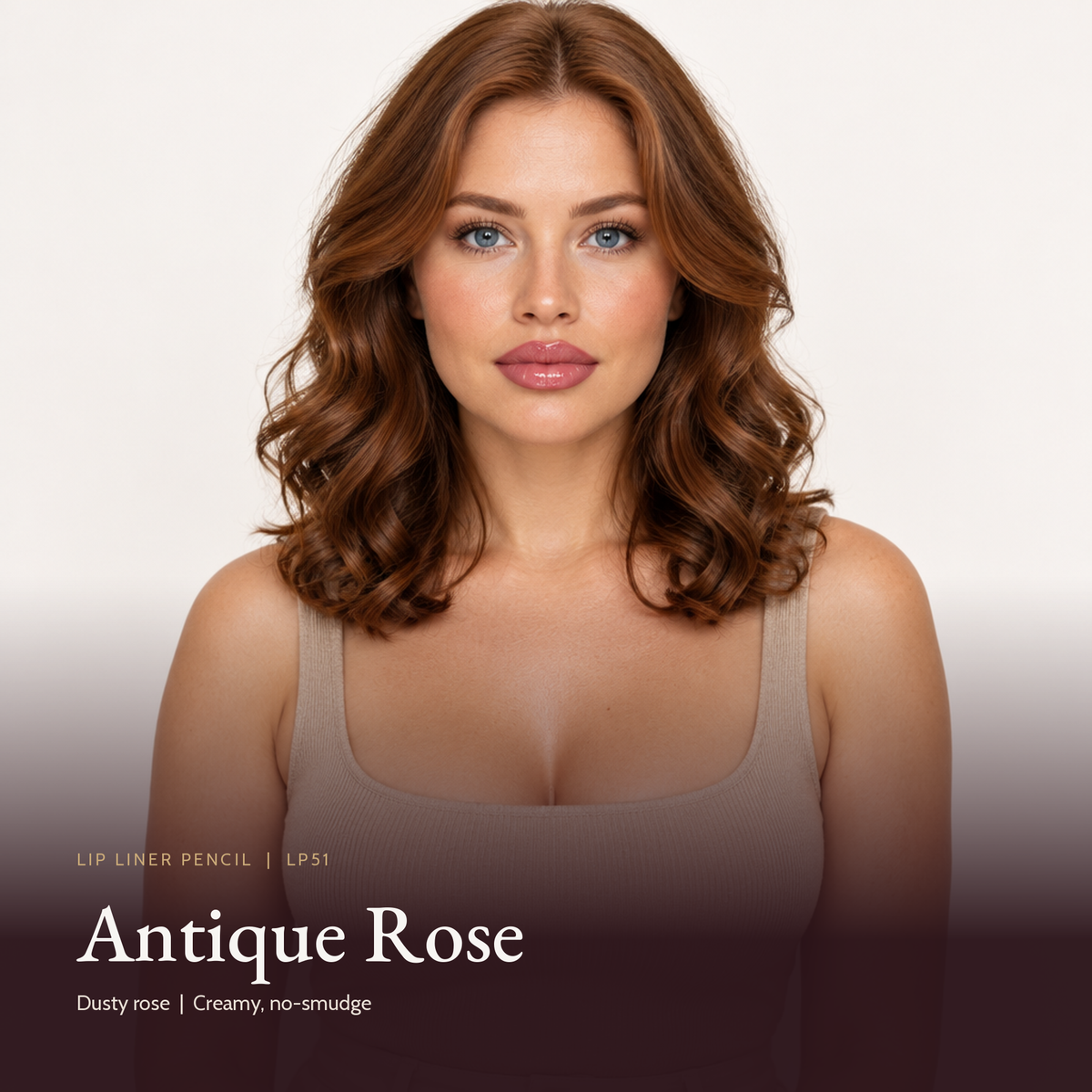 Lip Liner Pencil - Antique Rose by True Colour Beauty