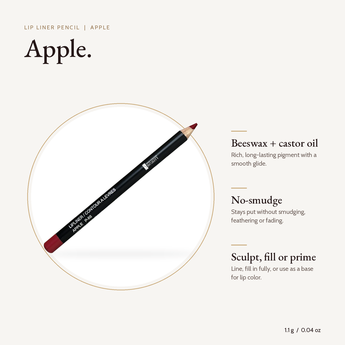 Lip Liner Pencil - Apple product details and size