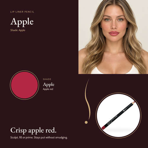 Lip Liner Pencil - Apple shade card