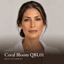 Model with Liquid Blush in Coral Bloom QBL01