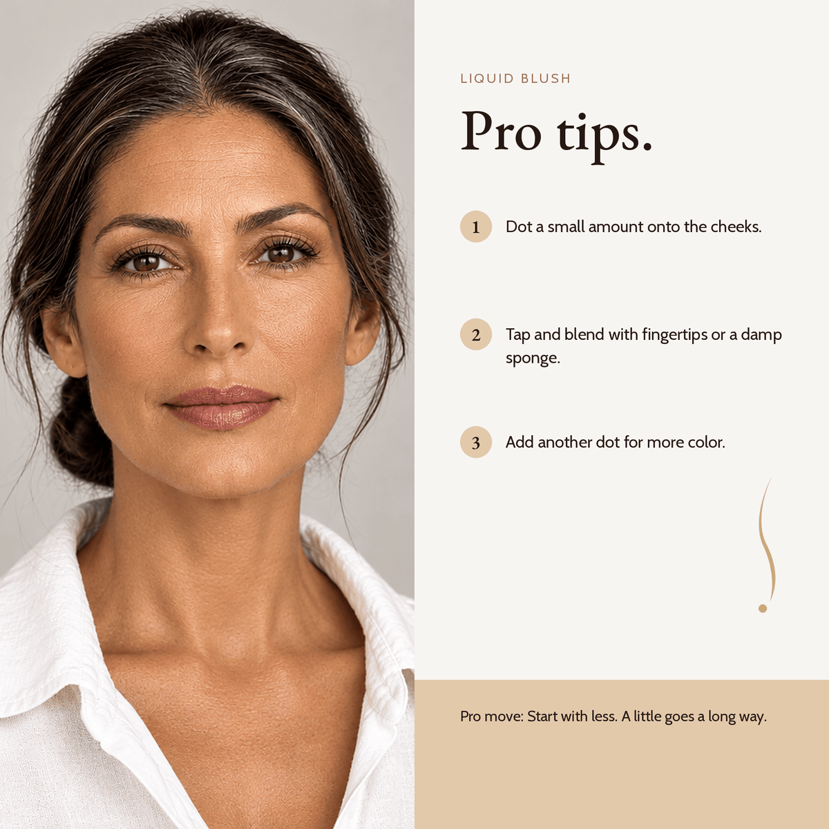 How to apply Liquid Blush, pro tips