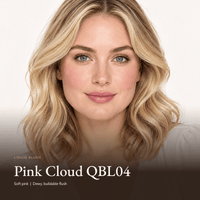 Model with Liquid Blush in Pink Cloud QBL04