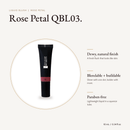 Liquid Blush Rose Petal tube, 10 mL with key benefits