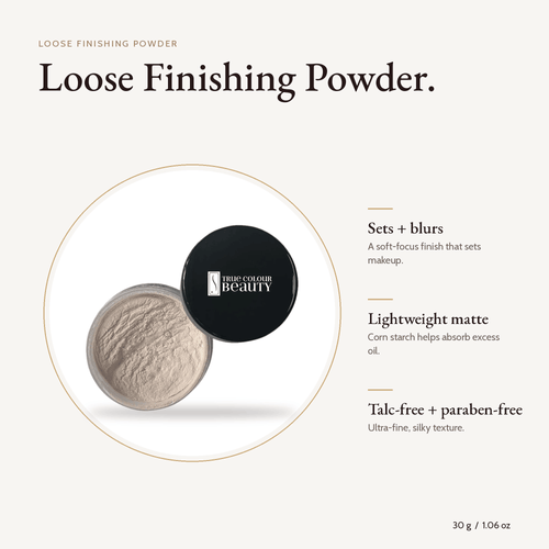 Loose Finishing Powder, 30 g, with key benefits
