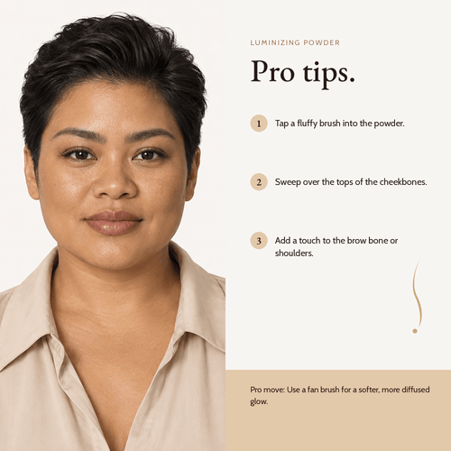 How to apply Luminizing Powder, pro tips