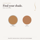 Luminizing Powder shade chart with Glowy selected