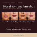 Luxury Cream Lipstick | Enriched with Argan Oil & Vitamin E