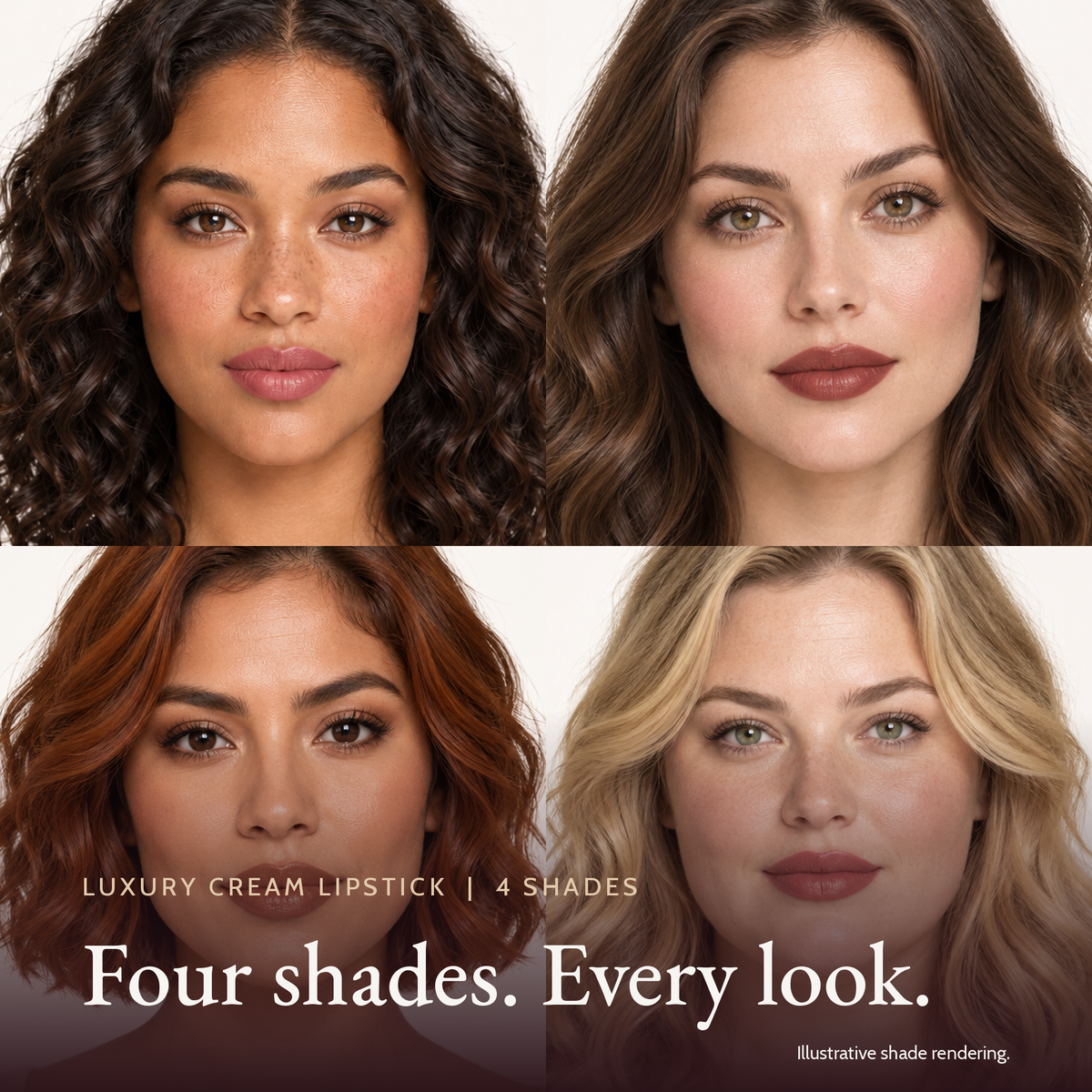 Luxury Cream Lipstick | Enriched with Argan Oil & Vitamin E