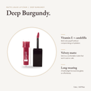 Matte Liquid Lip Stain - Dark Sienna product details and size