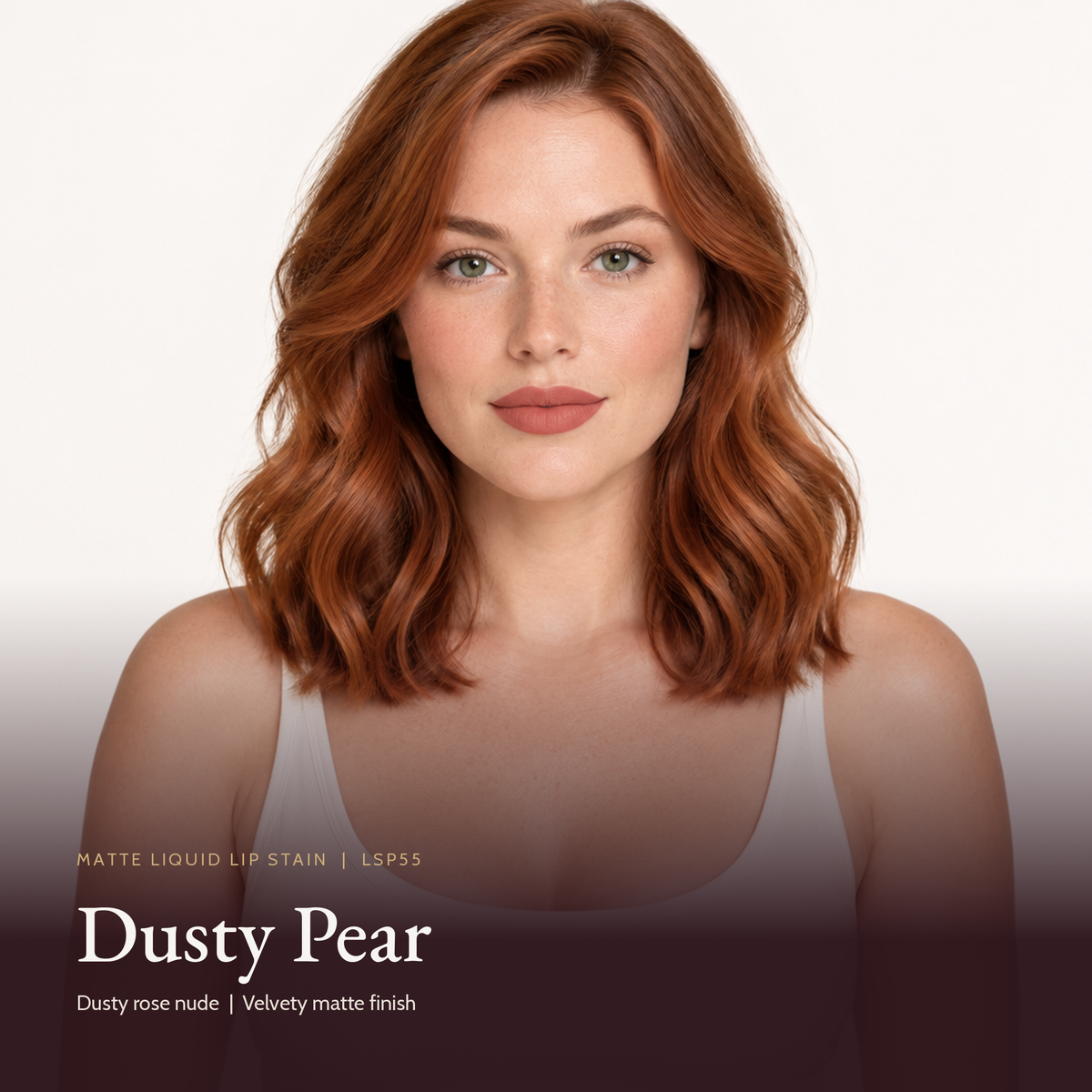 Matte Liquid Lip Stain - Dusty Pear