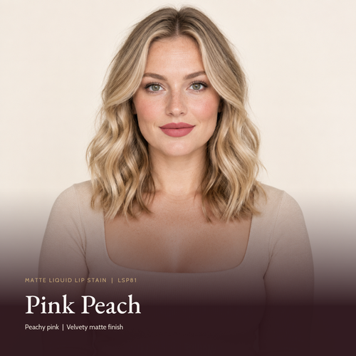 Matte Liquid Lip Stain - Pink Peach by True Colour Beauty