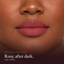 Model wearing Matte Liquid Lip Stain - Twilight