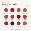 Matte Liquid Lip Stain - Velvet Red shade card